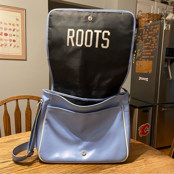 Roots Set of Two Blue and Black Messenger Bag/s - Picture 5 of 11